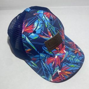 Vineyard Vines Floral Baseball Cap One Size
